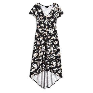 FORTUNE + IVY Patricia Brushed Knit Maxi Dress